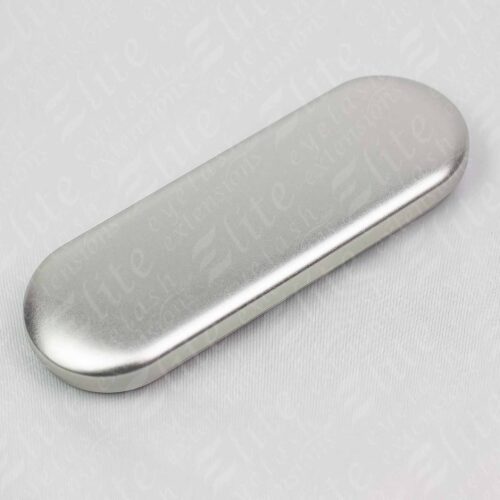 Elite-Eyelash-Extensions-Accessories-Tweezer-case-silver-closed