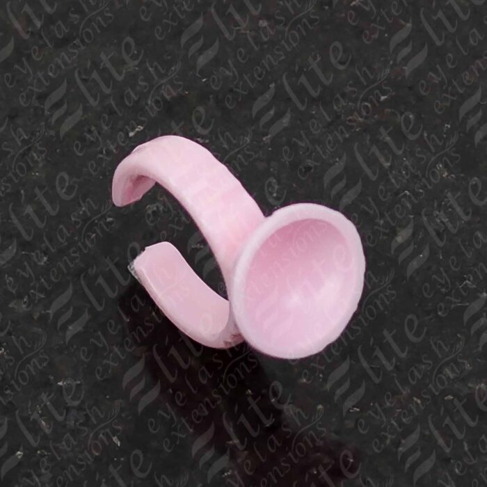 Elite-Eyelash-Extensions-Adhesive-Holders-Glue-ring-pink-2